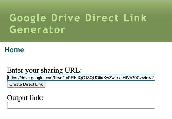 direct url