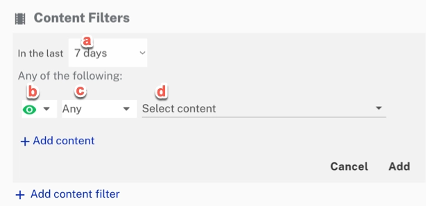 Content Filters
