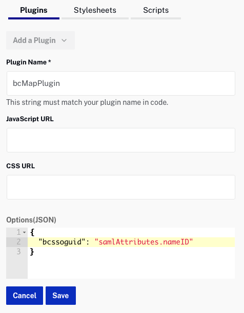 plugin params