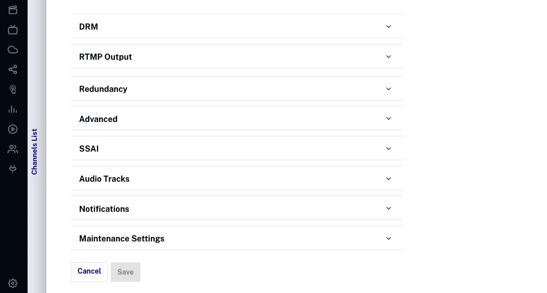 NextGen Live Advanced Options